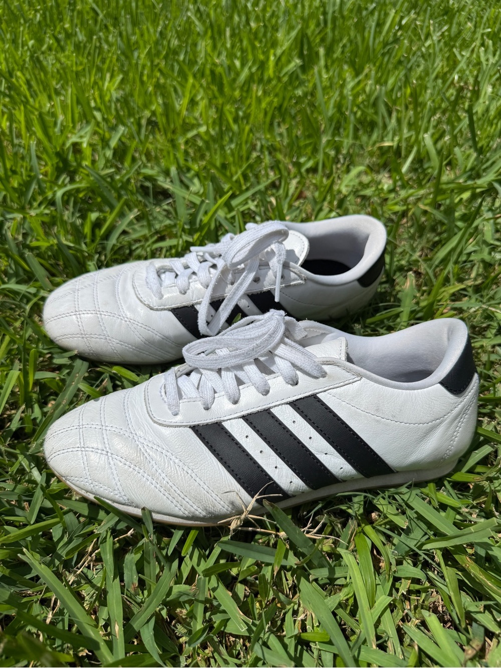 adidas White and Black Women's Athletic Shoes